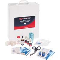Trousse de premiers soins industrielle pour usage g&eacute;n&eacute;ral Dynamic, Dispositif m&eacute;dical Classe 1, Boîte en m&eacute;tal Sidevic Inc.