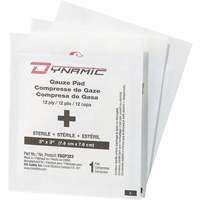 Dynamic Gauze, Pad, 3" L x 3" W, Sterile, Medical Device Class 1 Sidevic Inc.