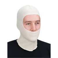 Spray Sock Head Cover, Cotton, White Sidevic Inc.