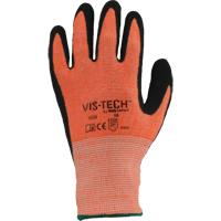 Vis-Tech Y9294 Cut Resistant Gloves, Size 6/X-Small, 13 Gauge, Polyurethane Coated, Stainless Steel Shell, ANSI/ISEA 105 Level 4 Sidevic Inc.