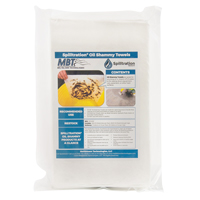 Spilltration Oil Shammy Towels, Oil Only, 16" x 10", 29 gal. Absorbancy Sidevic Inc.