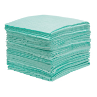Feuilles absorbantes li&eacute;es de premi&egrave;re qualit&eacute;, Mati&egrave;res dangereuses, 15" x 18", 25 gal. d'absorption Sidevic Inc.