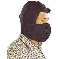 Hard Hat Winter Liner with Removable Face , Cotton/Kasha Lining, One Size, Black Sidevic Inc.