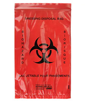 Dynamic Hazardous Waste Bags, Bio-Hazard, 9" L x 6" W, 2.0 mils Sidevic Inc.