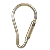 Carabiner, Steel, 5000 lbs Capacity Sidevic Inc.