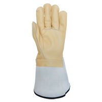 Lineman's Gloves, Small, Grain Cowhide Palm Sidevic Inc.