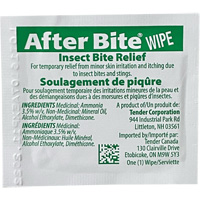 Tampons pour soulagement des piqûres d'insectes After Bite Sidevic Inc.