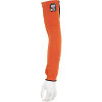 Manches Memphis avec trou pour le pouce, Kevlar, 18", ASTM ANSI niveau A5, Orange Sidevic Inc.