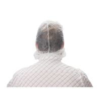 Disposable Hood, Polypropylene, White Sidevic Inc.