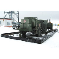 Insta-Berm L-Rod, 748 US gal. Capacity, 10' W x 10' L x 12" H, L-Bracket Sidevic Inc.