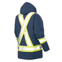 Parka de s&eacute;curit&eacute;, Bleu marine, Grand Sidevic Inc.
