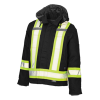Manteau de s&eacute;curit&eacute;, Noir, Grand Sidevic Inc.