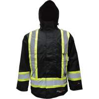 Insulated Jacket, Polyester/Polyurethane, Black, Small Sidevic Inc.