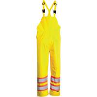 Salopette Open Road, Polyester, Petit, Jaune lime haute visibilit&eacute; Sidevic Inc.