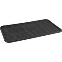 Boot Tray, Plastic, Black, 25" L x 14" W Sidevic Inc.