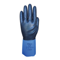 Summitech Full-Dipped Chemical Resistant Gloves, Size Small/7, 11.8" L, Chloroprene, Poly-Cotton Inner Lining, 59-mil Sidevic Inc.