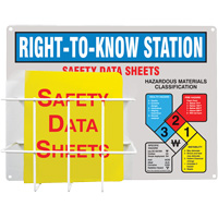 Basket-Style Aluminum Station, English, Binders Included Sidevic Inc.
