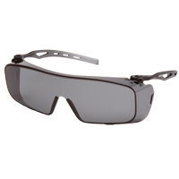Cappture OTG Safety Glasses, Grey/Smoke Lens, Anti-Fog, ANSI Z87+/Meets/Exceeds CSA Z94.3 Sidevic Inc.