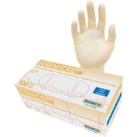 Disposable Gloves, Small, Latex, 4-mil, Powder-Free, Natural, Class 2 Sidevic Inc.