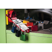 Padlock Set, Keyed Alike, Aluminum, 1-1/2" Width Sidevic Inc.