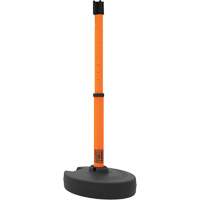 Base pour montant de barri&egrave;re PLUS, Hauteur de 42", Orange Sidevic Inc.