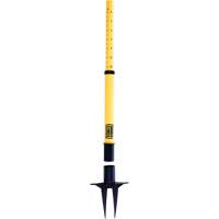 Montants de barri&egrave;re PLUS, Hauteur de 42", Jaune Sidevic Inc.