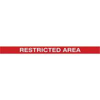Tough-Mark Heavy-Duty Floor Marking, Rectangle, 48" L x 2" W, Red, Polyethylene Sidevic Inc.