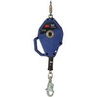 Cordage de s&eacute;curit&eacute; autor&eacute;tractable avec verrouillage intelligent, 30', Acier inoxydable, Pivotant Sidevic Inc.