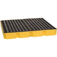 Modular Spill Platform, 60.5 US gal. Spill Capacity, 51.5" x 51.5" x 6.5" Sidevic Inc.