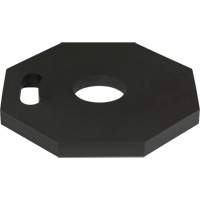 Base en caoutchouc pour poteaux d&eacute;lin&eacute;ateurs de qualit&eacute; sup&eacute;rieure, 12 lb Sidevic Inc.