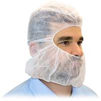 Disposable Hood, Polypropylene, White Sidevic Inc.