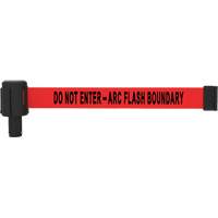 PLUS Banner Cassette, Do Not Enter - Arc Flash Boundary, 15', Red Tape Sidevic Inc.