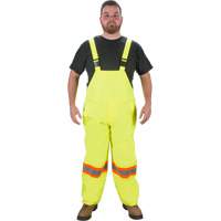 Salopette imperm&eacute;able RZ1000, Polyester, Petit, Jaune lime haute visibilit&eacute; Sidevic Inc.