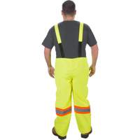 Salopette imperm&eacute;able RZ1000, Polyester, Petit, Jaune lime haute visibilit&eacute; Sidevic Inc.