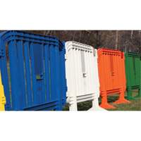 Minit Barricade, Interlocking, 49" L x 39" H, Green Sidevic Inc.
