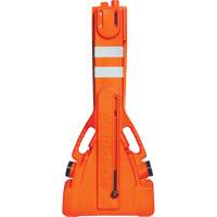 Multi-Gate Barricade, 43" H x 90" L, Orange Sidevic Inc.