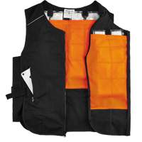 Chill-Its&reg; 6260 Lightweight Phase Change Cooling Vest with Packs, Small/Medium, Black Sidevic Inc.