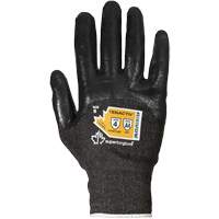 Gants en tricot de fibre filament composite ultrafin, Taille 5, Calibre 18, Rev&ecirc;tement Mousse de nitrile, Enveloppe en TenActiv, ASTM ANSI niveau A4 Sidevic Inc.