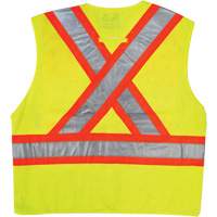 Veste de s&eacute;curit&eacute;, Jaune lime haute visibilit&eacute;, 2T-Grand/3T-Grand, Polyester Sidevic Inc.