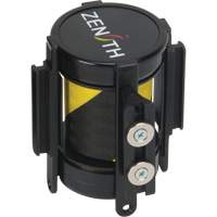 Magnetic Tape Cassette for Build-Your-Own Crowd Control Barrier, 7', Black and Yellow Tape Sidevic Inc.