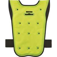 Chill-Its&reg; 6687 Economy Dry Evaporative Cooling Vest, Small/Medium, High Visibility Lime-Yellow Sidevic Inc.