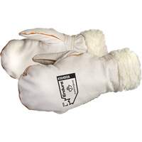 Mitaines en cuir de vache naturel Endura Winter Chopper, Taille Grand, Mitaine Sidevic Inc.