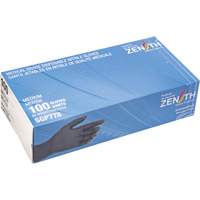 Puncture-Resistant Medical-Grade Disposable Gloves, Medium, Nitrile, 5-mil, Powder-Free, Black, Class 2 Sidevic Inc.
