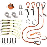 Trousse de longes de fixation d'outils pour monteurs d'&eacute;chafaudages 3187 Squids Sidevic Inc.