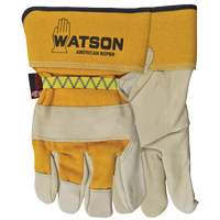 American Roper Gloves, Large, Grain Cowhide Palm, Cotton Inner Lining Sidevic Inc.