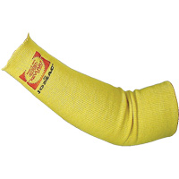 1-Ply Tube Sleeves, Kevlar&reg;, 10", ANSI Level 3/ASTM F-1790, Yellow Sidevic Inc.