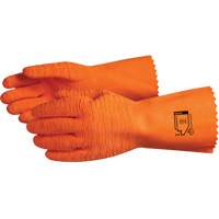 Gants r&eacute;sistants aux produits chimiques Chemstop, Taille 8, 12" lo, Latex, Doublure en Jersey de coton Sidevic Inc.