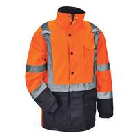Parka thermique GloWear 8384 de Type R, Orange haute visibilit&eacute;, Grand Sidevic Inc.