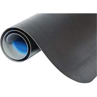 WD Elegance Anti-Microbial Mats, Smooth, 2' x 3' x 9/16", Black, Vinyl Sidevic Inc.