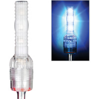 Tiges de s&eacute;curit&eacute; avec lumi&egrave;re DEL tr&egrave;s visibles Safety Whip Sidevic Inc.